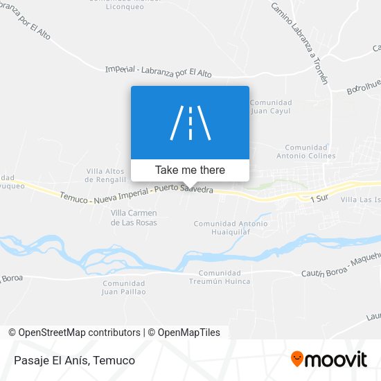 Mapa de Pasaje El Anís