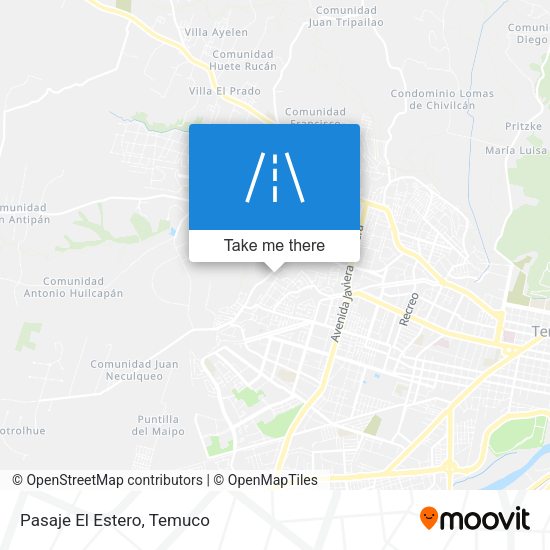 Mapa de Pasaje El Estero