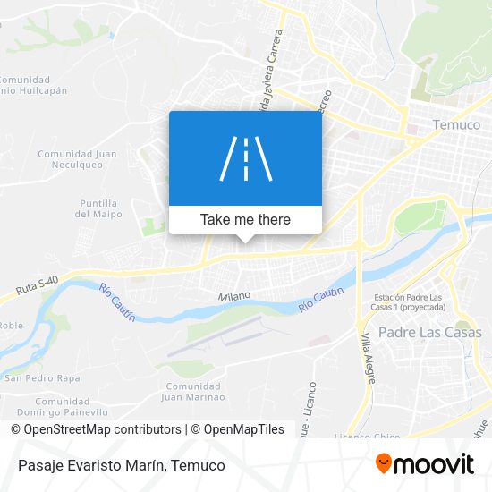 Pasaje Evaristo Marín map