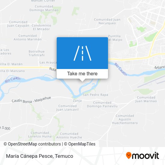 María Cánepa Pesce map
