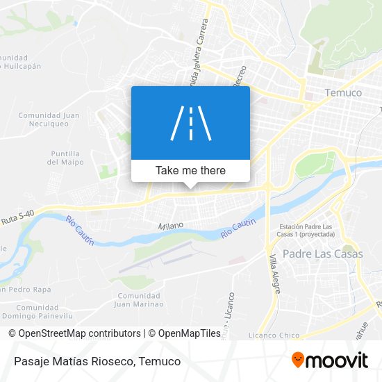 Pasaje Matías Rioseco map