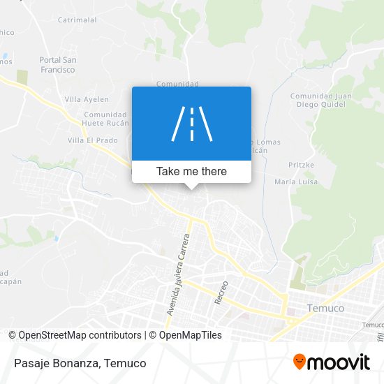 Mapa de Pasaje Bonanza
