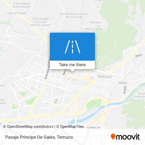 Pasaje Príncipe De Gales map