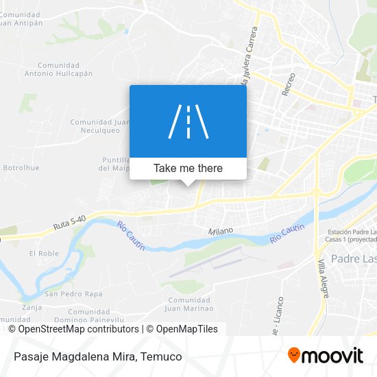 Mapa de Pasaje Magdalena Mira
