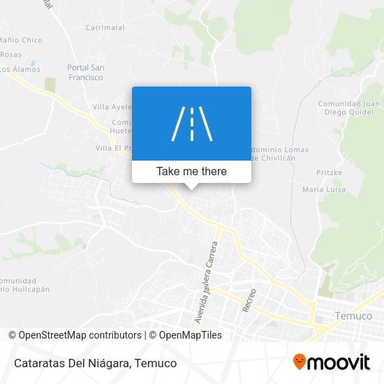 Cataratas Del Niágara map