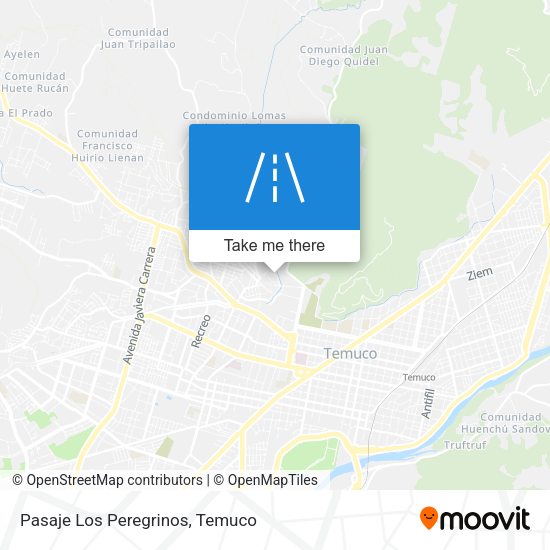 Mapa de Pasaje Los Peregrinos