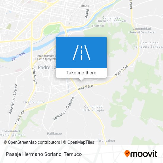 Mapa de Pasaje Hermano Soriano