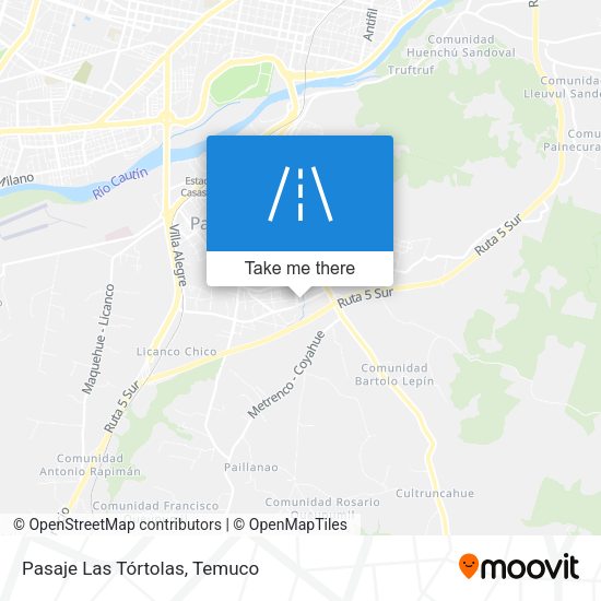 Pasaje Las Tórtolas map