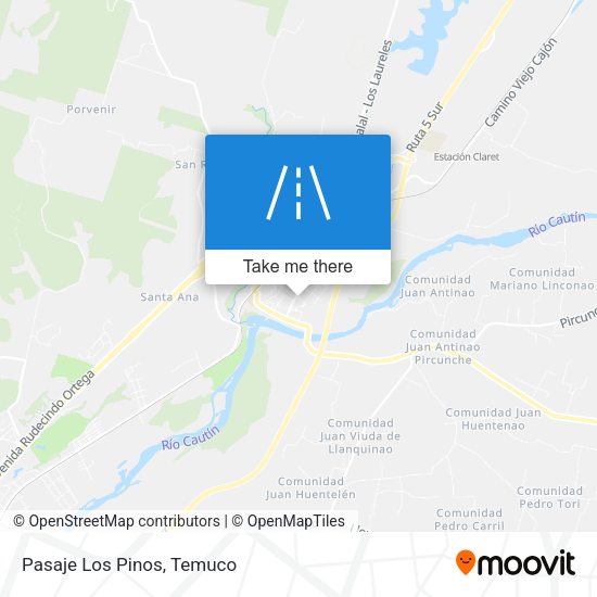 Mapa de Pasaje Los Pinos