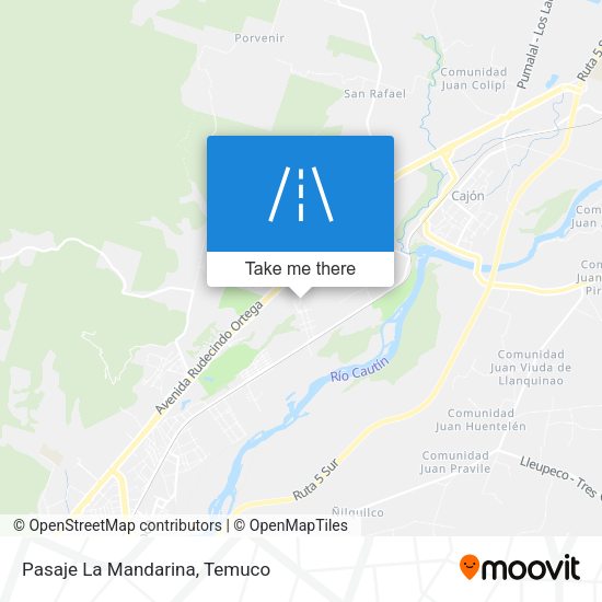 Mapa de Pasaje La Mandarina