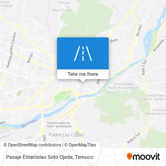 Pasaje Estanislao Soto Ojeda map