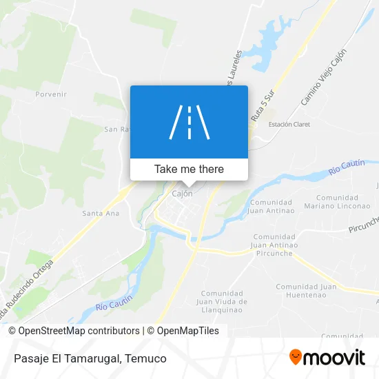 Pasaje El Tamarugal map