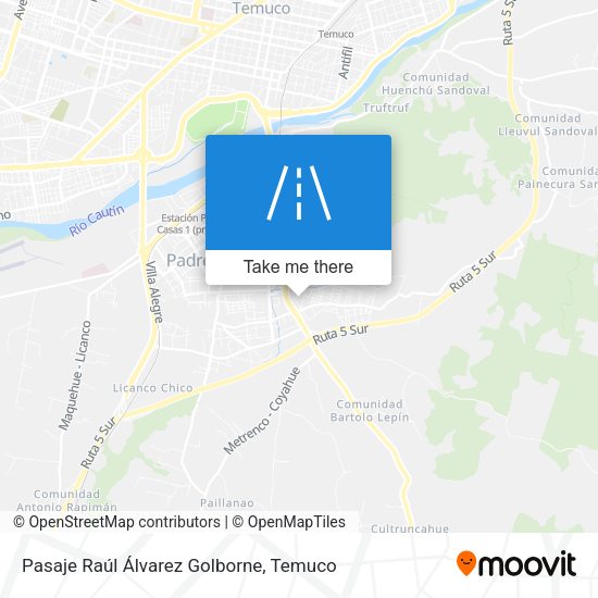 Pasaje Raúl Álvarez Golborne map