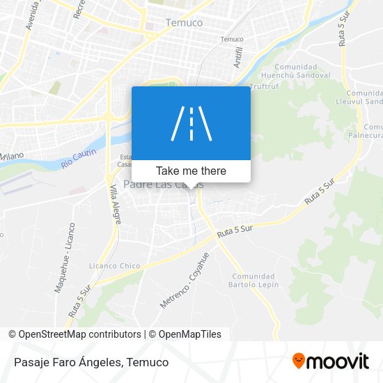 Mapa de Pasaje Faro Ángeles