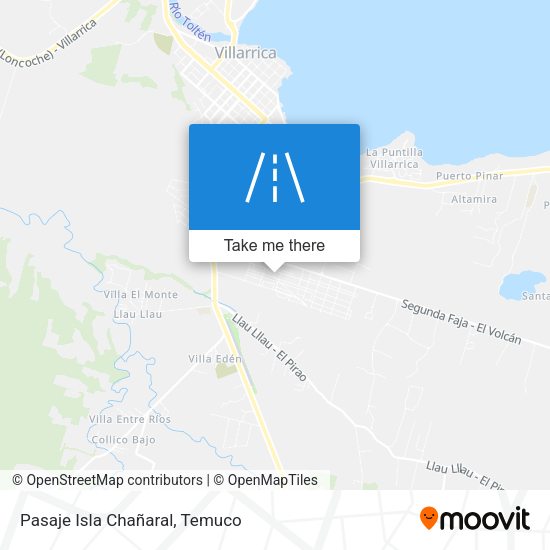 Pasaje Isla Chañaral map