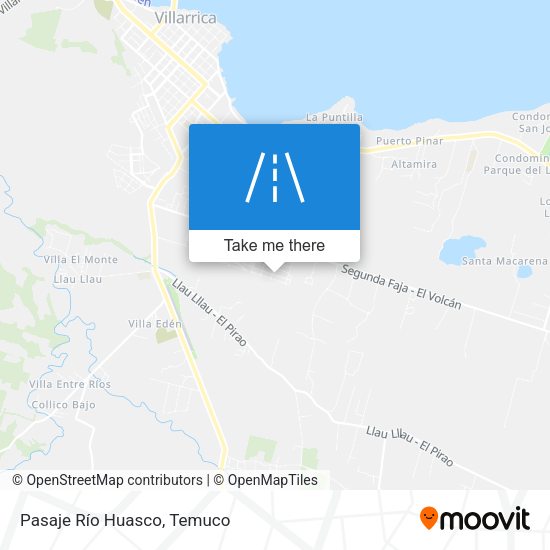 Pasaje Río Huasco map