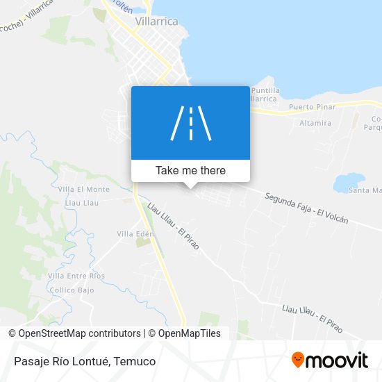 Pasaje Río Lontué map