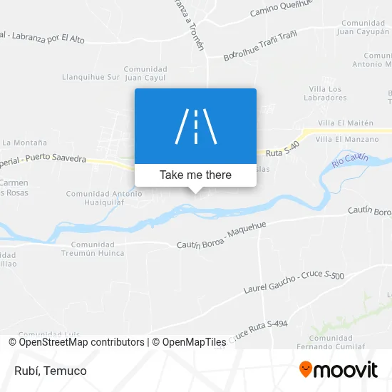 Rubí map