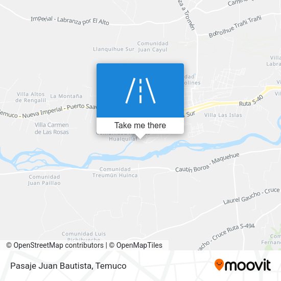 Mapa de Pasaje Juan Bautista