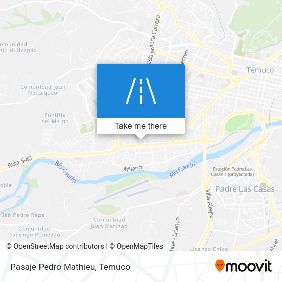 Mapa de Pasaje Pedro Mathieu