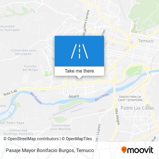 Pasaje Mayor Bonifacio Burgos map