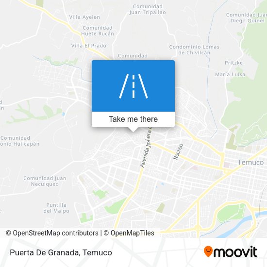 Mapa de Puerta De Granada