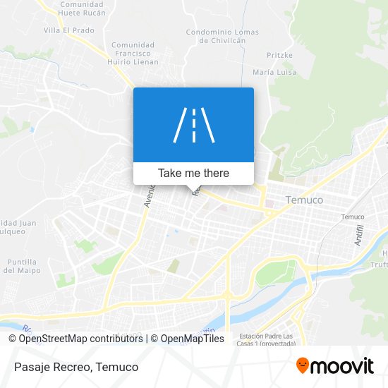 Mapa de Pasaje Recreo