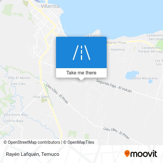 Rayén Lafquén map
