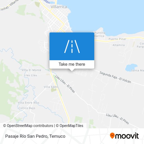 Pasaje Río San Pedro map