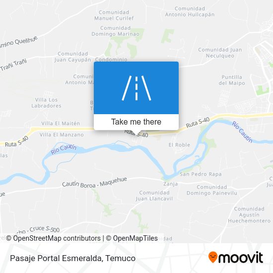 Pasaje Portal Esmeralda map