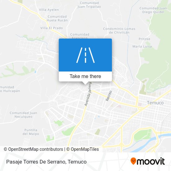 Pasaje Torres De Serrano map