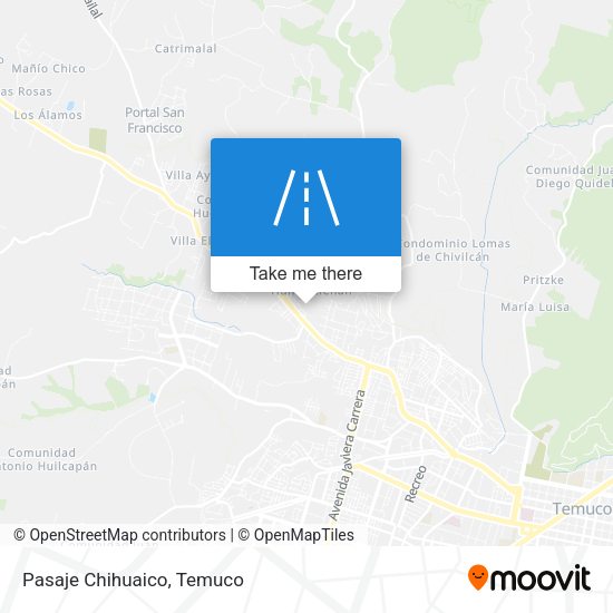 Mapa de Pasaje Chihuaico