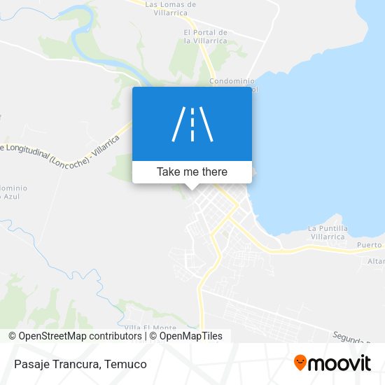 Mapa de Pasaje Trancura