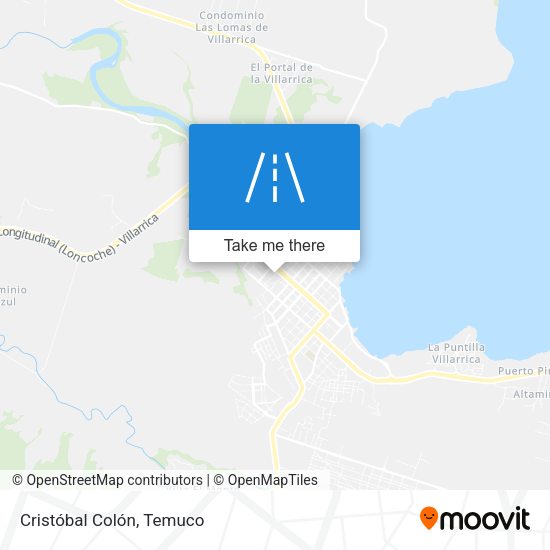 Cristóbal Colón map