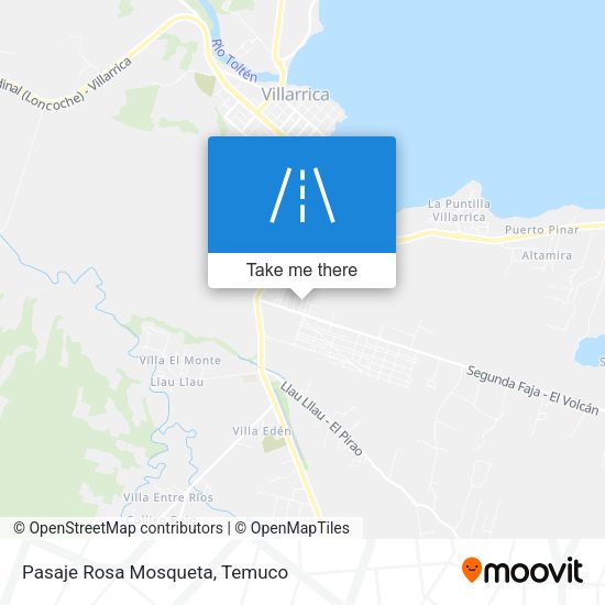 Mapa de Pasaje Rosa Mosqueta