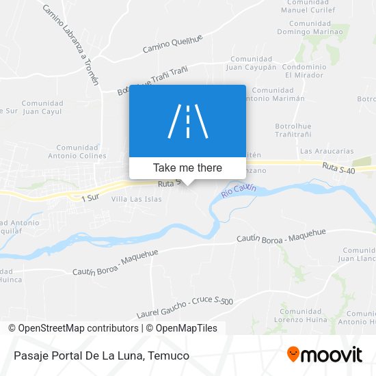 Mapa de Pasaje Portal De La Luna