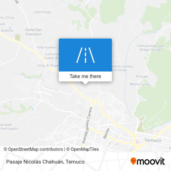 Mapa de Pasaje Nicolás Chahuán