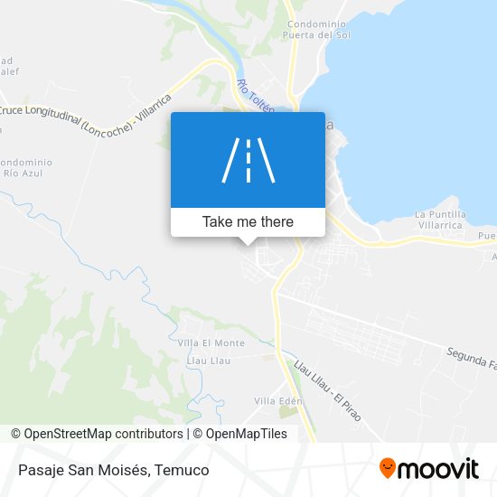 Pasaje San Moisés map