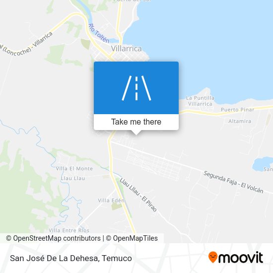 Mapa de San José De La Dehesa