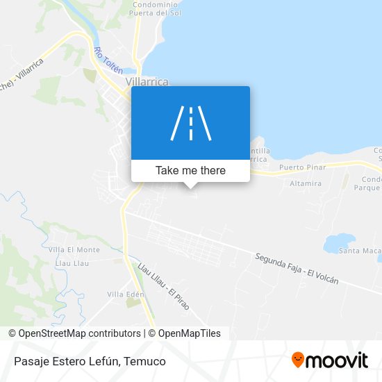Pasaje Estero Lefún map