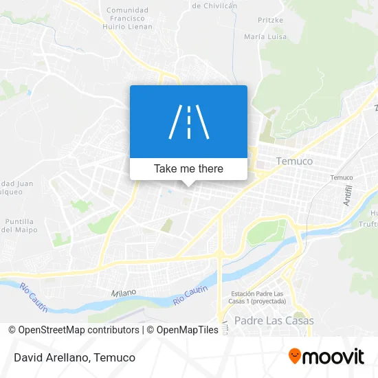 David Arellano map