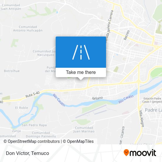Mapa de Don Víctor