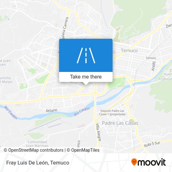 Fray Luis De León map