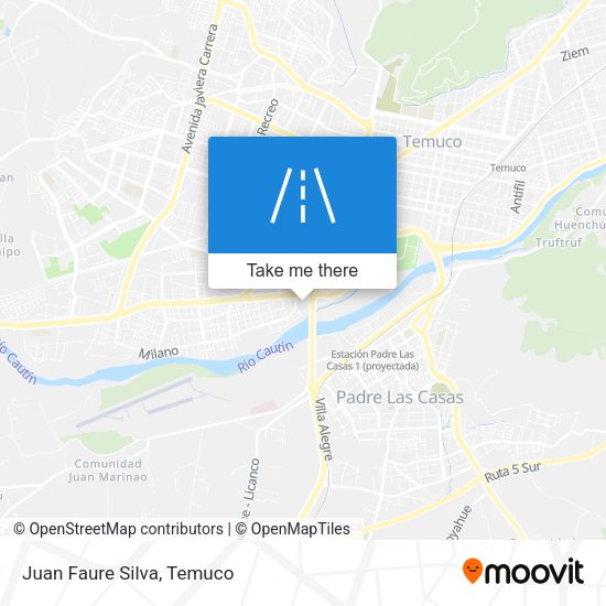 Mapa de Juan Faure Silva