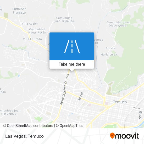 Las Vegas map