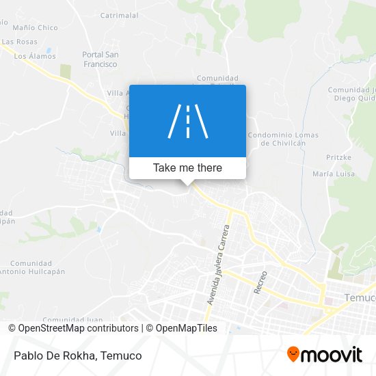 Mapa de Pablo De Rokha