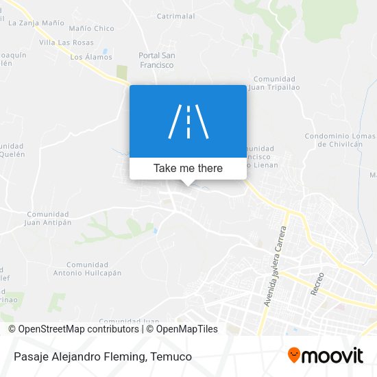 Mapa de Pasaje Alejandro Fleming