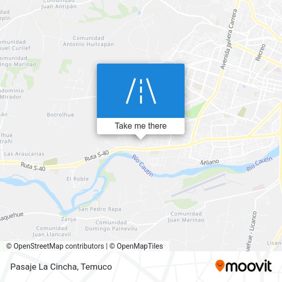 Mapa de Pasaje La Cincha