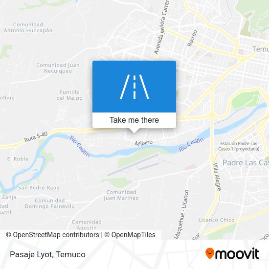 Mapa de Pasaje Lyot