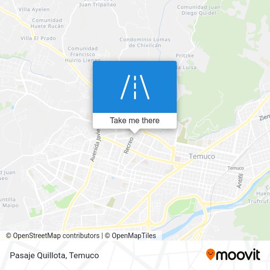 Mapa de Pasaje Quillota
